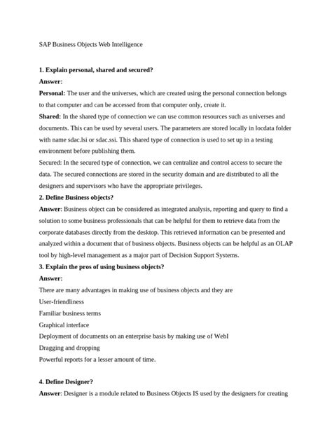 Image result for Business Objects Web Intelligence Tutorial