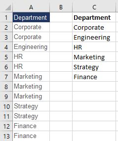 Image result for How to Exclude Header in Unique Formula Excel