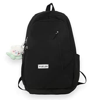 TAYLORED HOME Cute Aesthetic Pastel Colored Shiny School Bag with ...