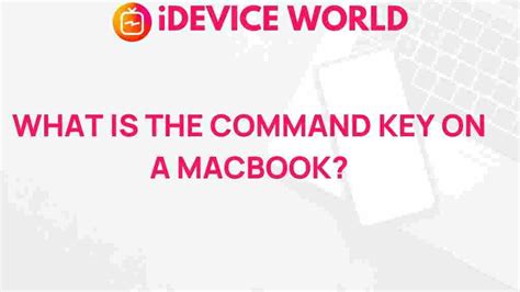 Image result for What Is Command Key