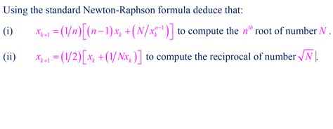 Image result for Newton-Raphson Formula