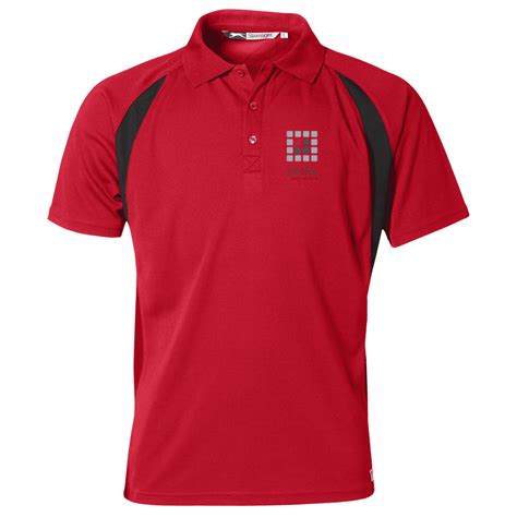 GOLF SHIRT MENS RED - SAIPA