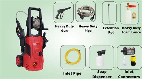 STARQ ST-2400U Watts 220 Bar Portable High Pressure Washer Universal M ...