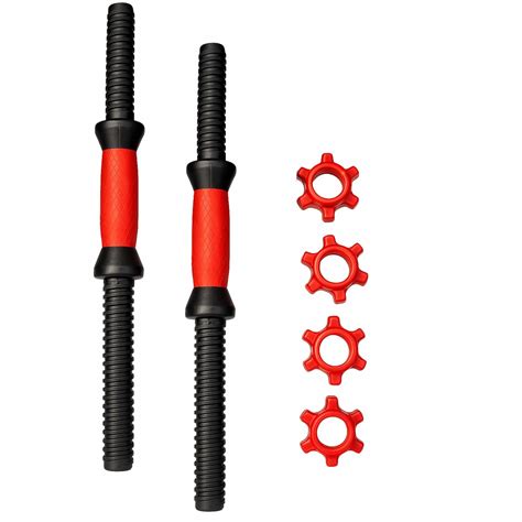 Buy Artino PVC Coated 14-Inch Dumbbell Rods with Plastic Nuts For ...
