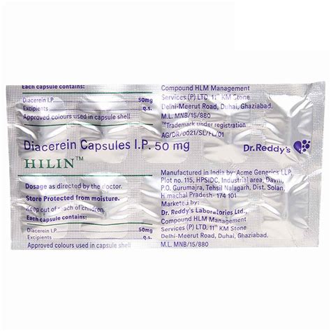 Hilin 50 Capsule 10's Price, Uses, Side Effects, Composition - Apollo ...