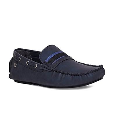 Buy Duke Men Navy Synthetic Suede/TPR Casual Shoes 10 at Amazon.in