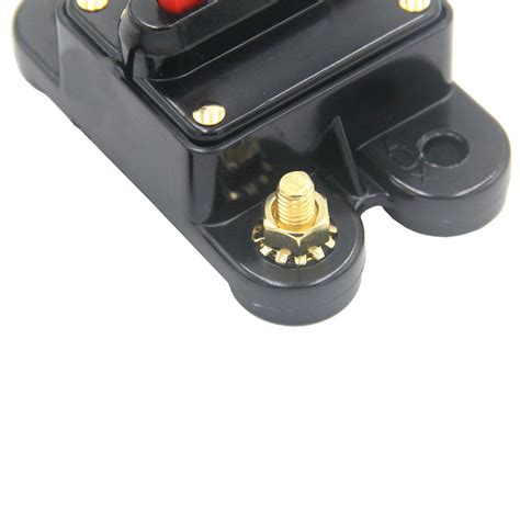 Buy ZOOKOTO 12V-24V DC 100A Circuit Breaker Manual Reset Stereo Audio ...