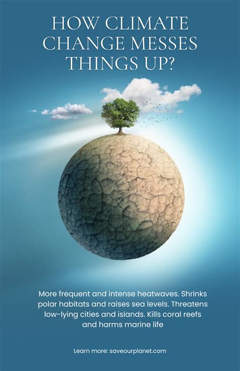 Free Global Warming Poster Template to Edit Online