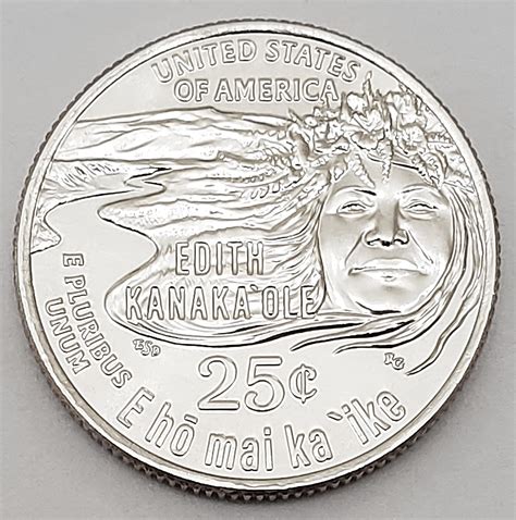 Edith Kanaka'ole Quarter Worth