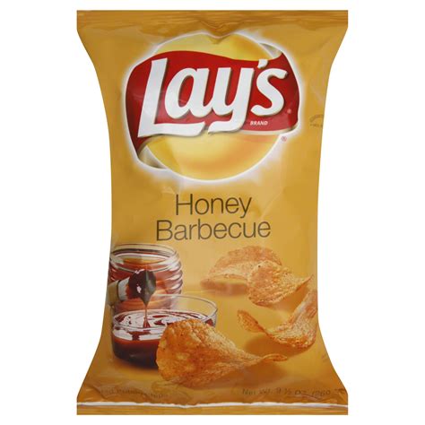 Lay's Honey Barbecue Flavored, Potato Chips, 9.5 oz (269.3 g)