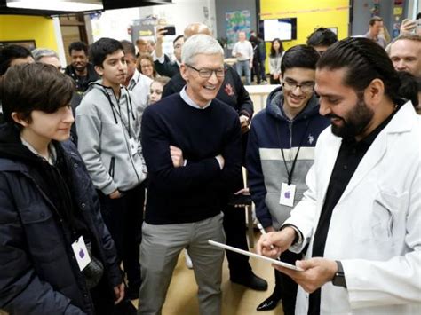 Apple CEO Tim Cook unveils New iPad for students - Photos,Images ...