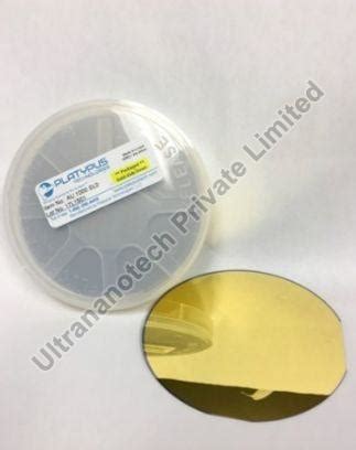 Metal Coated Silicon Wafer Exporter from India | Ultrananotech