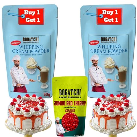 Buy BOGATCHI Whipping cream for cake, Whipping Cream Powder, Whipped ...