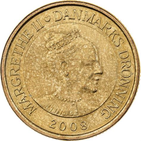Denmark | 20 Kroner Coin | Havhingsten | Km:927 | 2008