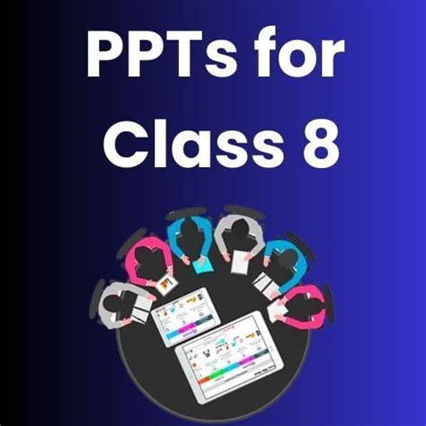 PPTs for Class 8 - Books, Notes, Tests 2024-2025 Syllabus
