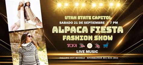 ALPACA FIESTA & FASHION SHOW LIVE MUSIC, Utah State Capitol, Salt Lake ...