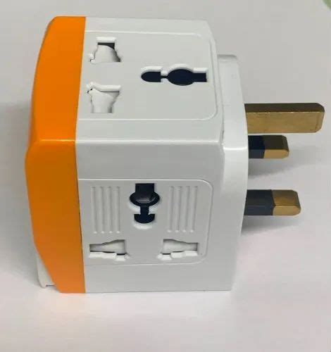 Multi Plug - K-34A Kundip 3 Pin 3 Way Universal Multi Plug With Fuse UK ...