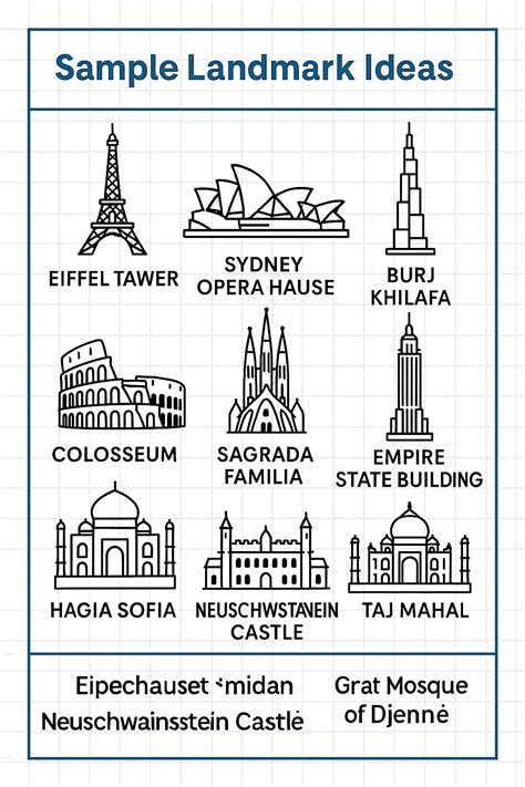 Build a Landmark: 3D Architecture STEM Activity with Geometry ...