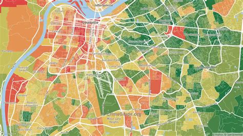 Louisville, KY Violent Crime Rates and Maps | CrimeGrade.org
