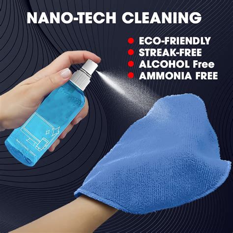 Sounce LCD Screen Cleaning 3 in 1 Screen Cleaner with Spray Cloth Brus