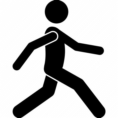 Stride, walk, step, pace, move, moving, big step icon - Download on ...