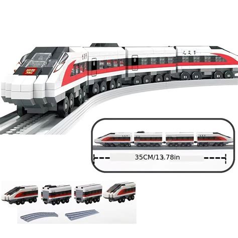 High Speed Rail Train Model Assembly Set Toys – CRAZE