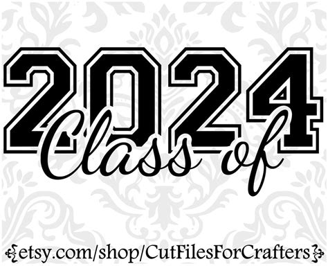 Buy Class of 2024 Svg, Senior 2024 Svg, Senior Year 2024 Svg, Senior ...