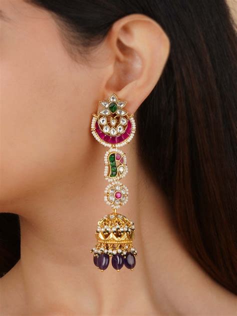 Earrings – Explore Latest Earring and Jhumkas Collections – Mortantra
