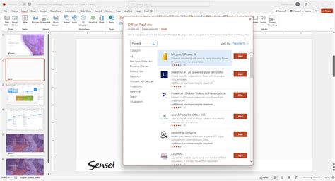 Image result for Power BI Plugin for PowerPoint