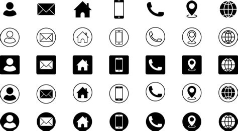 Business Card Icons TextFormat 的图像结果