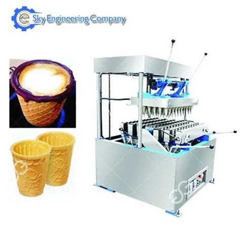 Edible Cup Making Machine - Edible Tea Cup Making Machine Manufacturer ...