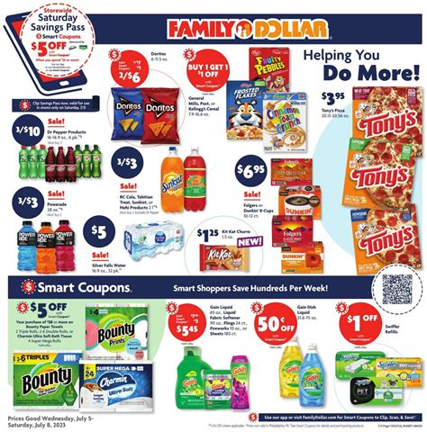 Family Dollar Ad Circular - 07/05 - 07/08/2023 | Rabato