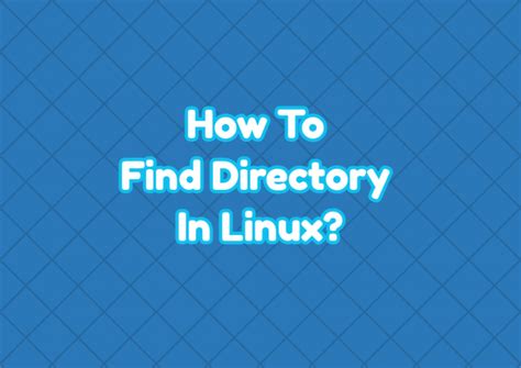 Image result for How to Check Directory in Linux