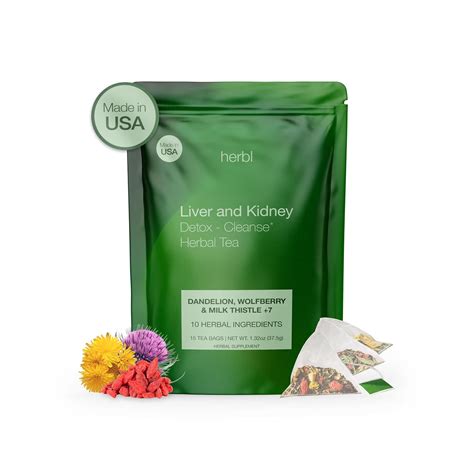 Amazon.com : Organic Dandelion Wolfberry Tea - Kidney and Liver Detox Tea - Organic Liver Kidney ...