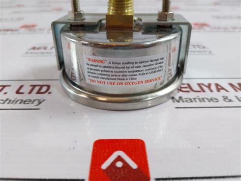 Quincy Compressor 128663 Pressure Gauge – Aeliya Marine