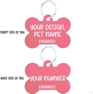 MACOS Bone Shape Pet Tag Alphabet Engraved Dog Collar Charm Price in ...