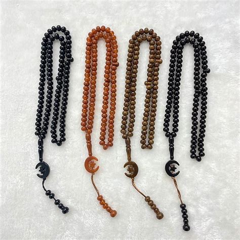 Tulsi Japa Mala Prayer Beads 99 Beads Necklace Bracelet Dubai Islamic ...