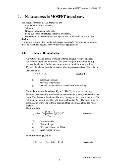 Sansen - VLSI Design - Studocu