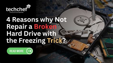 4 Reasons why Not Repair a Broken HDD with the Freezing Trick?