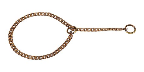 Kennel Flat Bronze Choke Chain Thin (L = 20" - 22") - Antic – ShakeHands