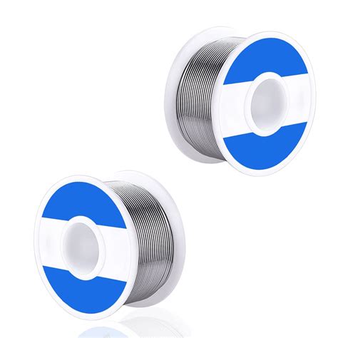 Buy 2Pack Solder Wire Tin Lead Rosin Core Solder Wire for Electrical ...