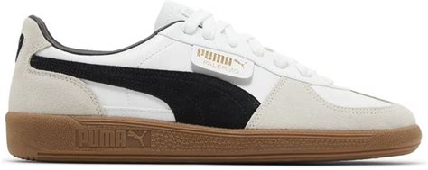 Puma Palermo Leather 'white Black Gum' Price in India | Culture Circle