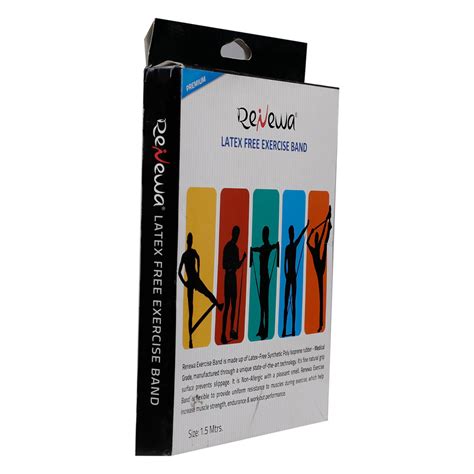 Renewa Latex Free Exercise Black Band, 1 Count Price, Uses, Side ...