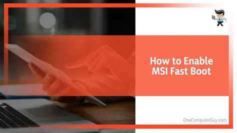 Image result for MSI Fast Boot Software