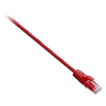 V7 V7CAT6STP-01M-RED-1N RJ45 - Cat6 Network Cable STP, 1m, Red : Amazon ...
