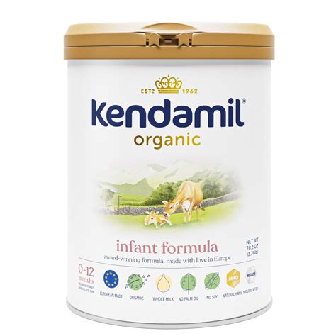 Kendamil Organic Whole Milk Infant Formula with MFGM, HMOs, Prebiotics ...