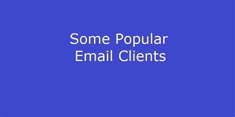 Image result for Popular Webmail Programs