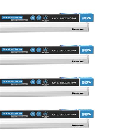 Panasonic 36-watt LED Batten/Tubelight | IP20 36W Aluminium Batten ...
