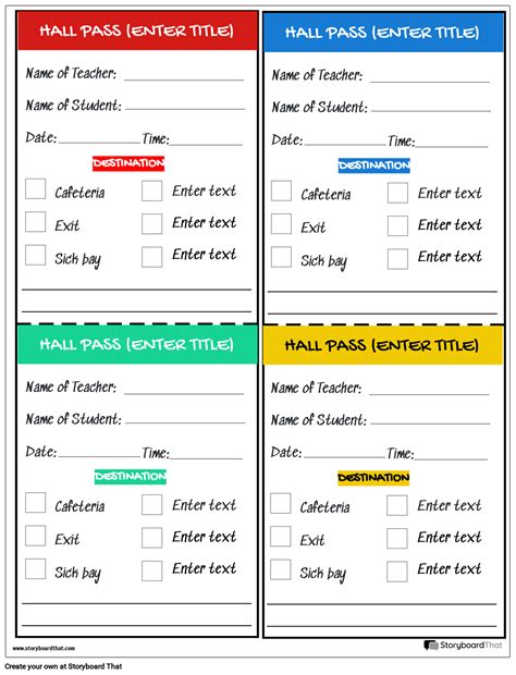 Create A Digital Hall Pass at William Ruth blog