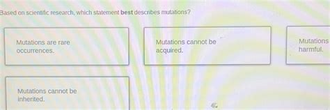 Solved: Based on scientific research, which statement best describes ...